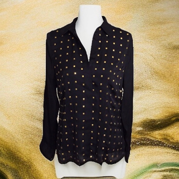 MICHAEL KORS - Button Down Shirt w/studs (M) ~ NWT - Picture 15 of 16